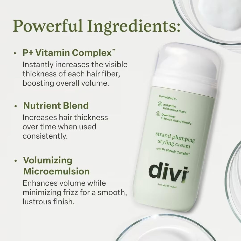 Divi Crème coiffage mèche protection chaleur intégrée