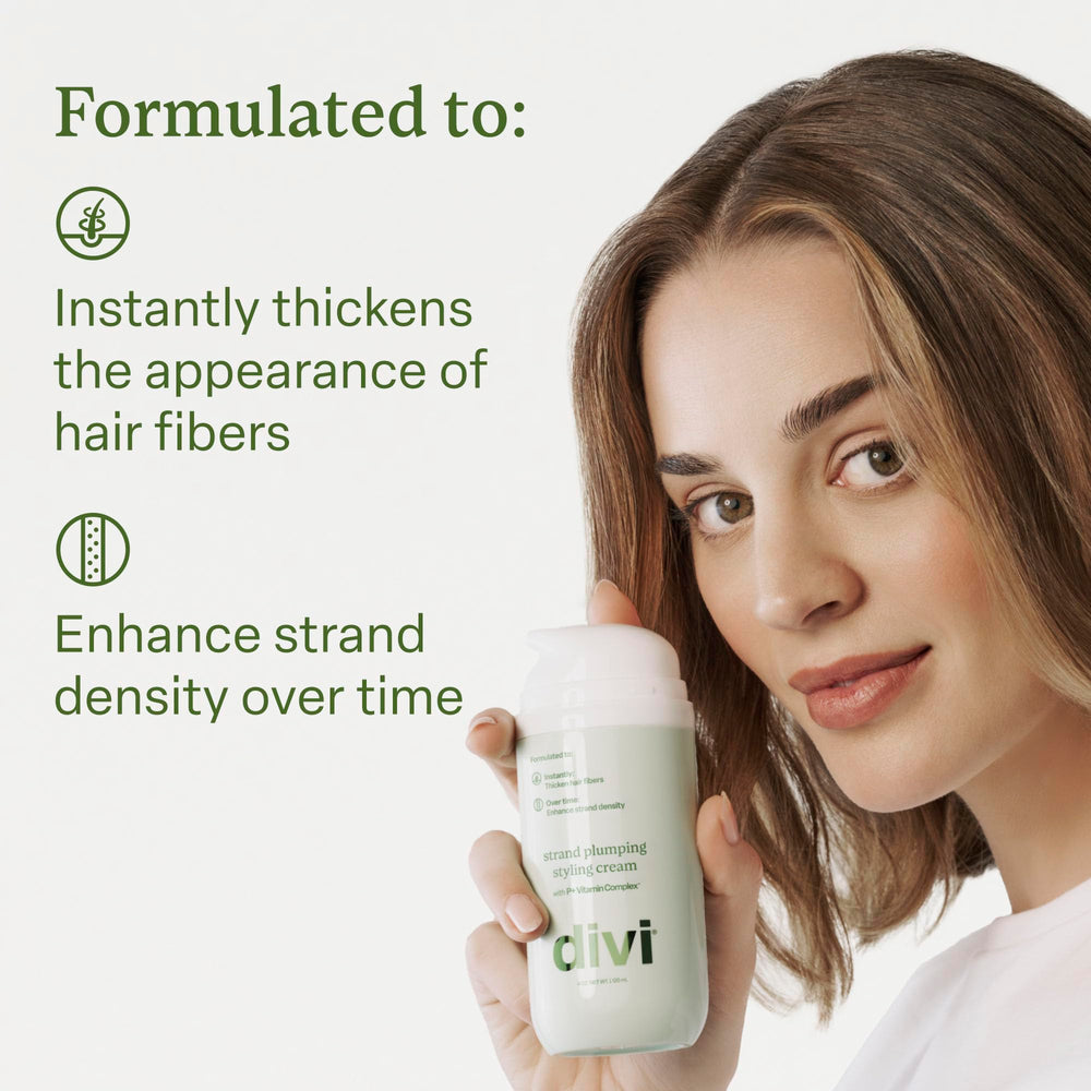 Divi Crème coiffage mèche volume durable au fil de la journée