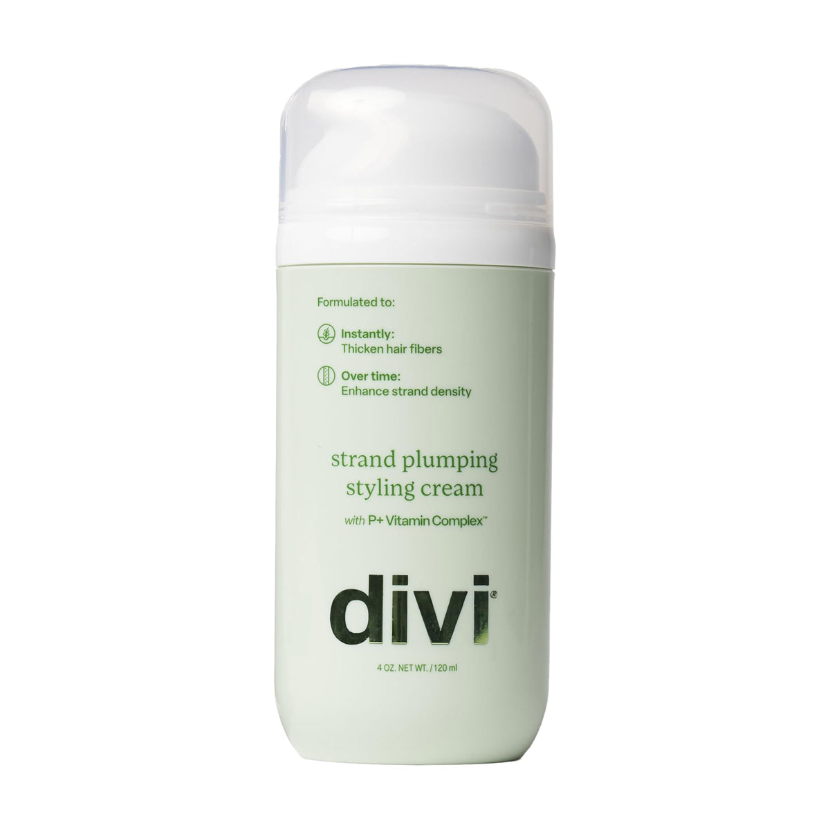 Divi Crème de coiffage mèche : volume instantané et apparence plus dense