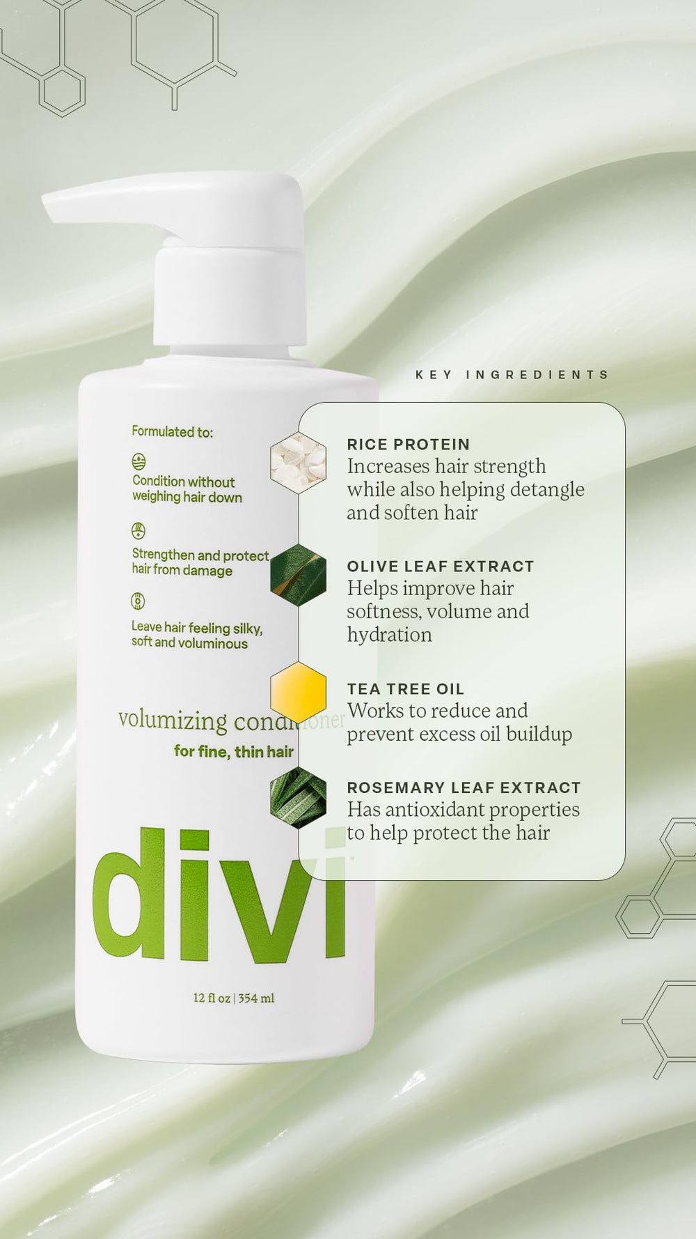 Divi Extraits Vert: extrait de thé vert pour une routine sensorielle.