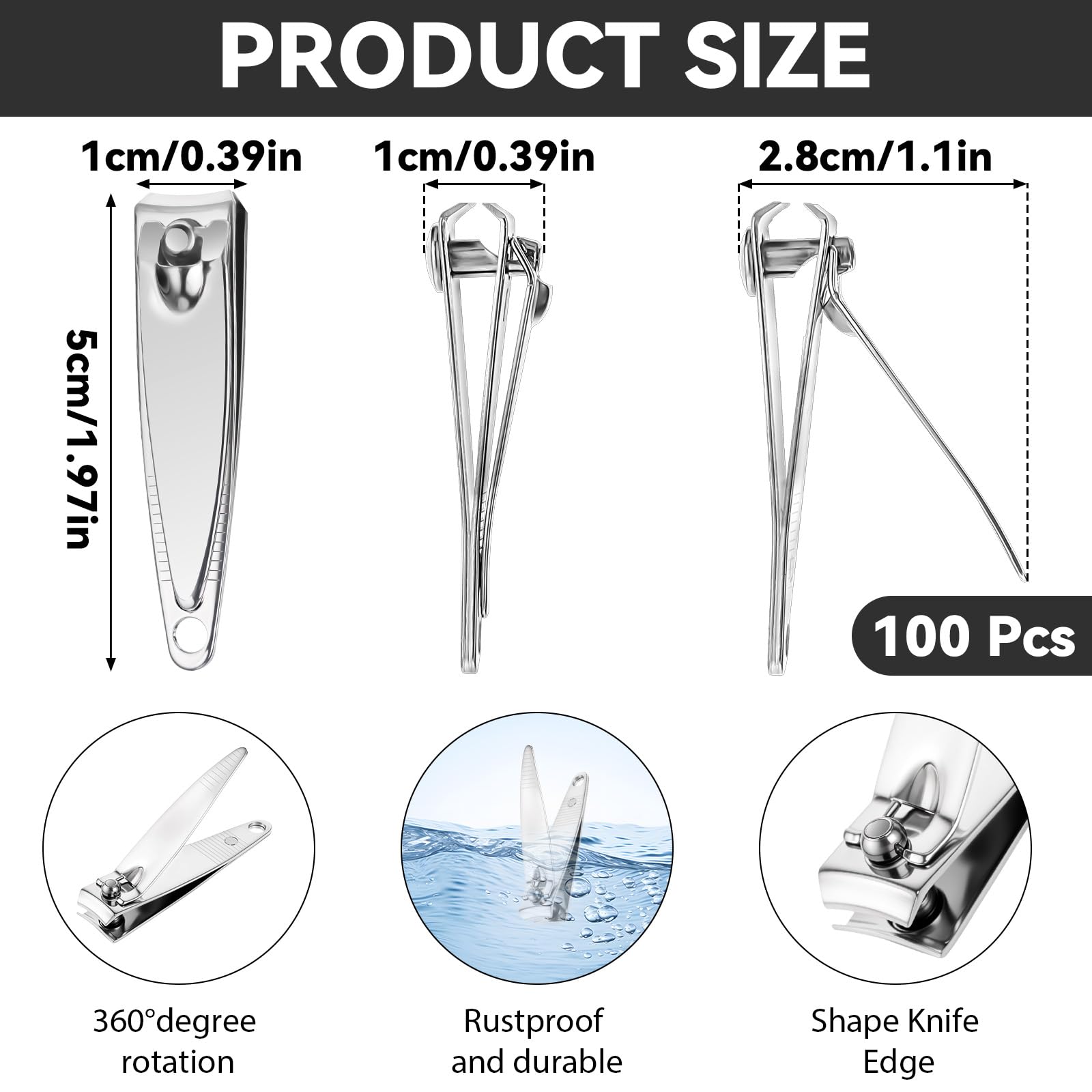 DIVINA VITAE coupe-ongles ergonomique avec prise en main confortable
