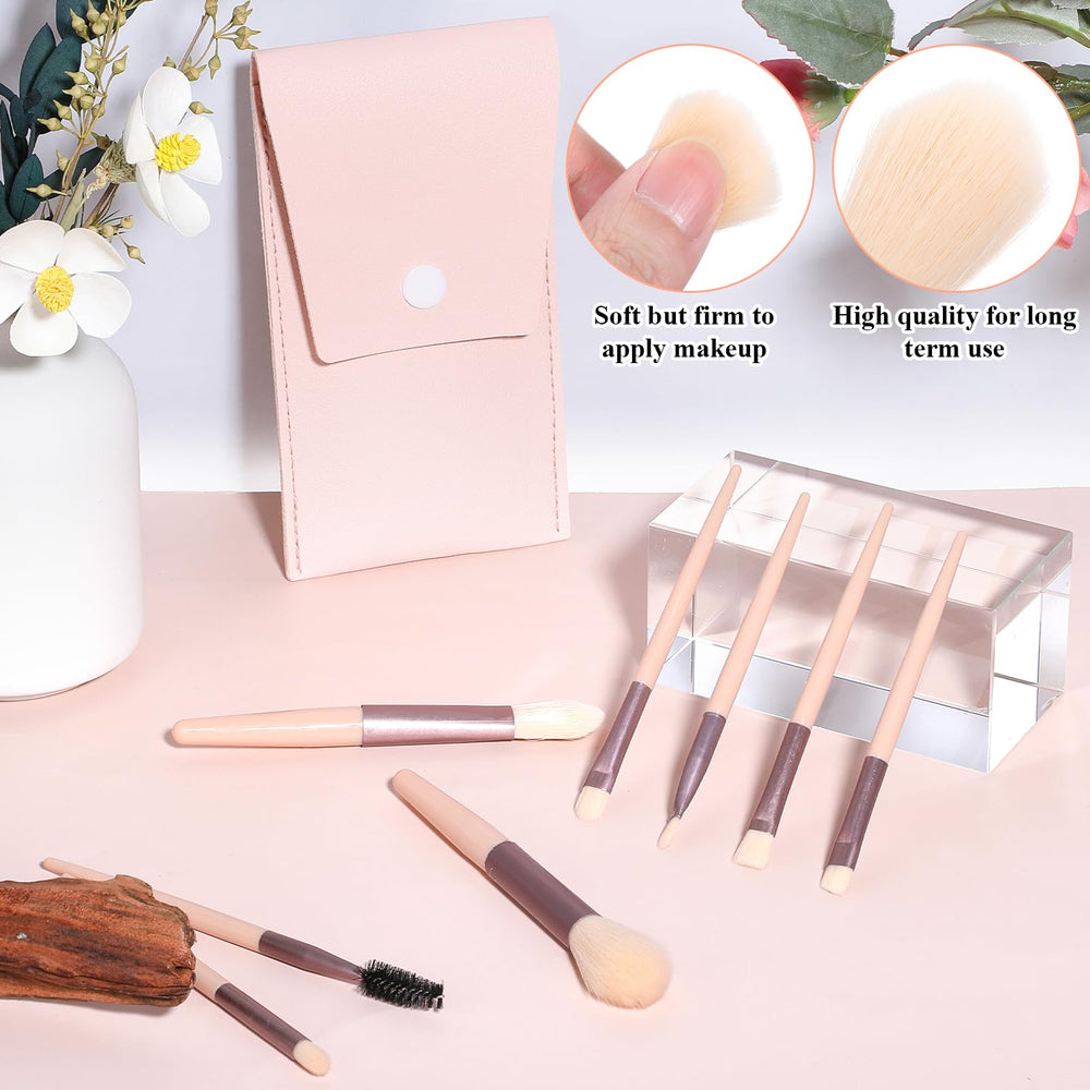 DIVINA VITAE pinceaux visage mini, parfaits pour retouches en déplacement