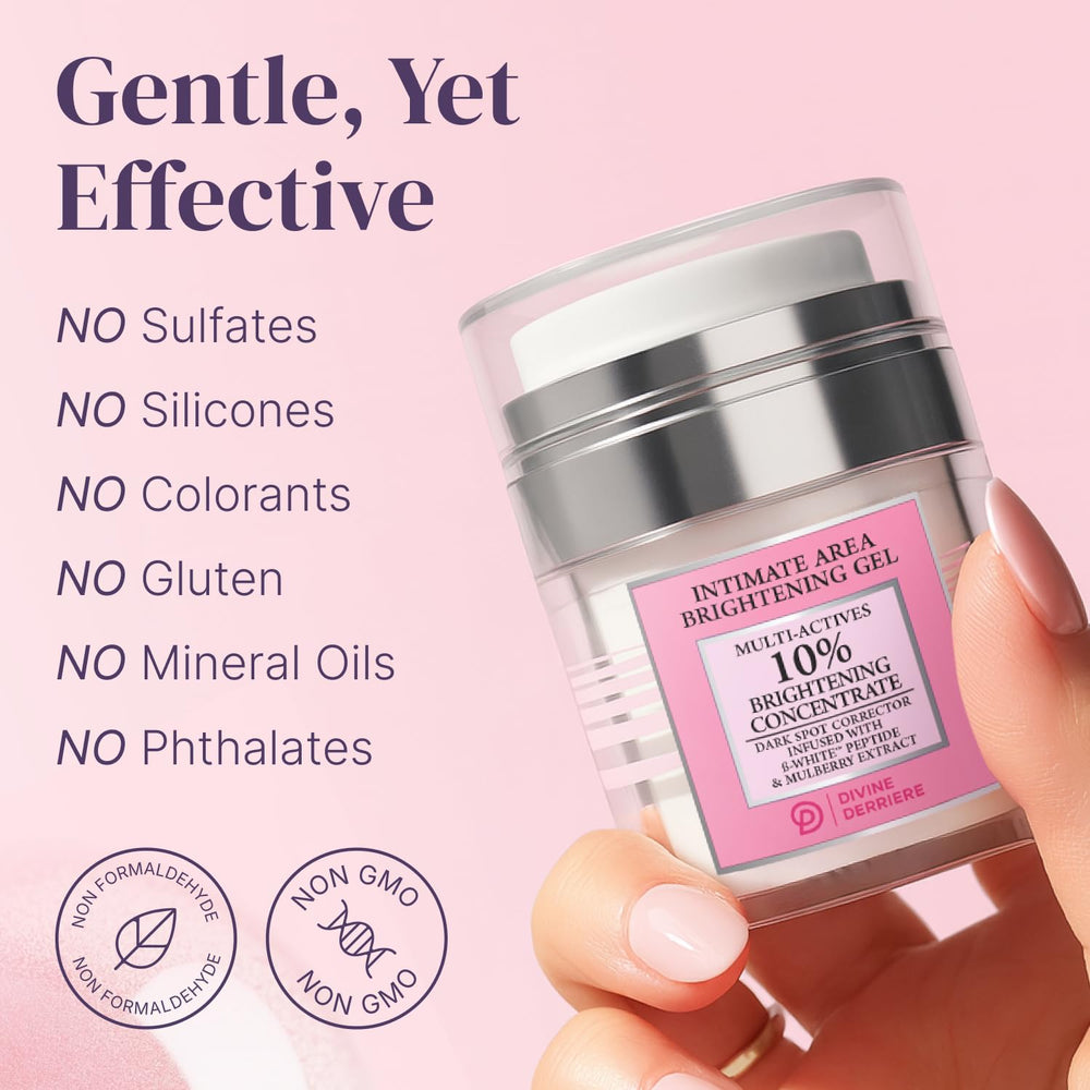 Divine Derriere – application sur zones sensibles pour teint plus harmonisé.
