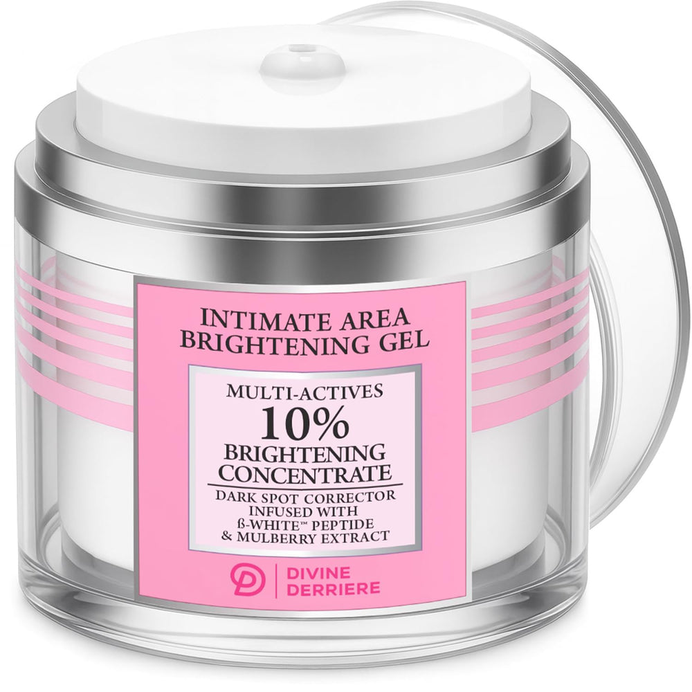 Divine Derriere – bouteille gel prête à l’application pour éclaircir les zones sensibles.