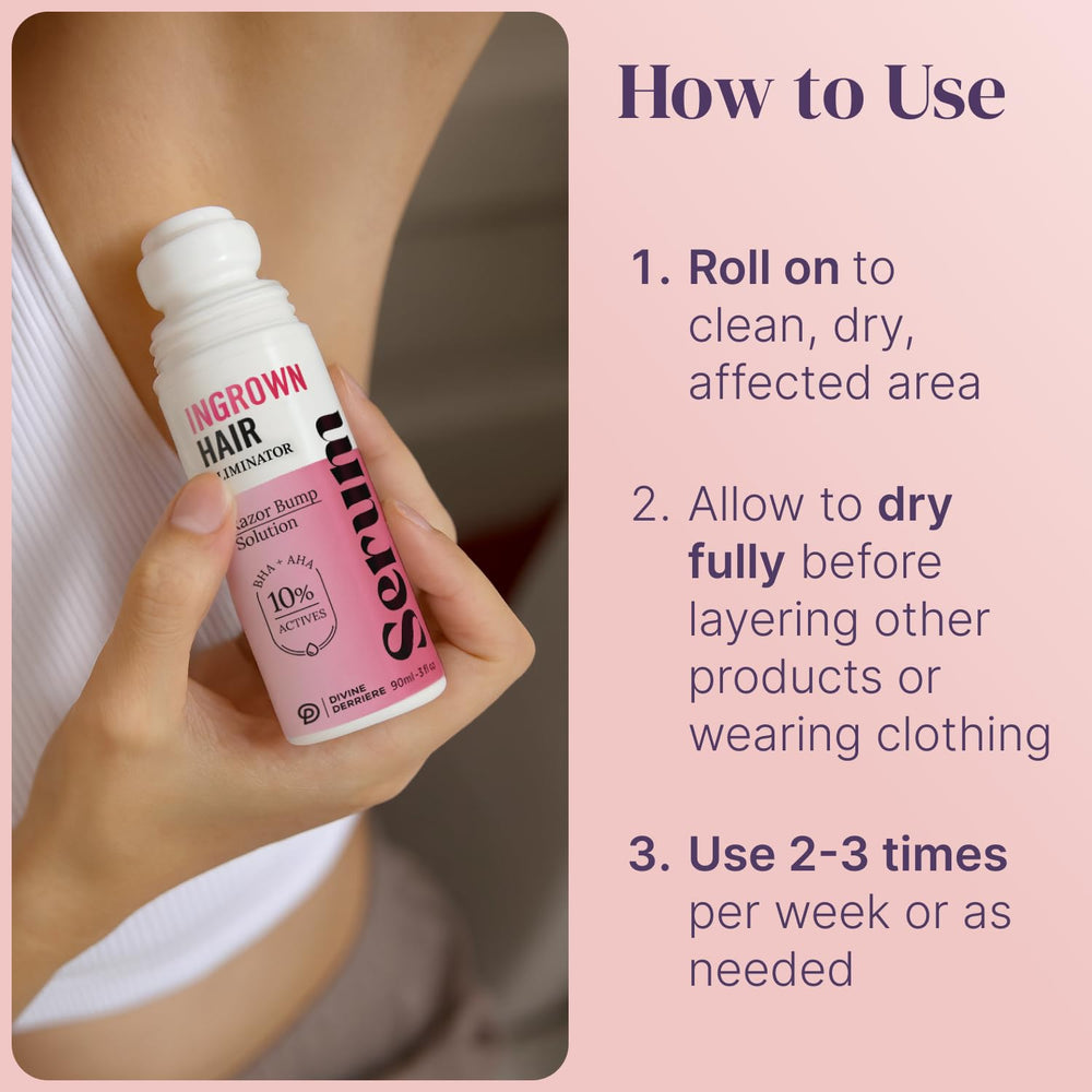 Divine Derriere Razor Bump Stopper – hydratation apaisante après rasage pour peau douce