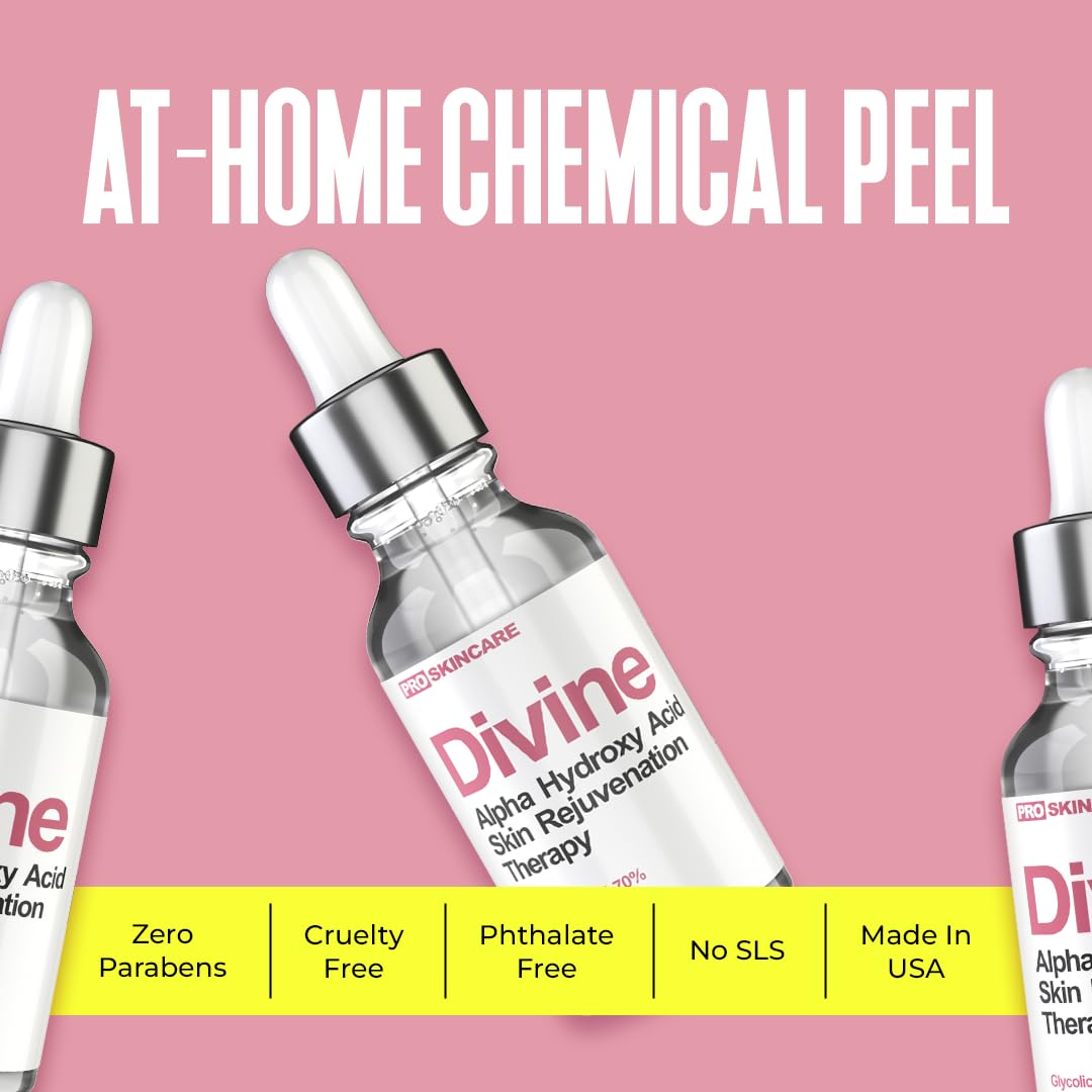 Divine Derriere Glycolic Peel – Avant-après potentiel sur le teint.