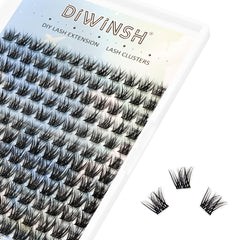 DIWINSH ensemble-clusters-cils 144pcs 10-12mm: rendu naturel et application rapide.