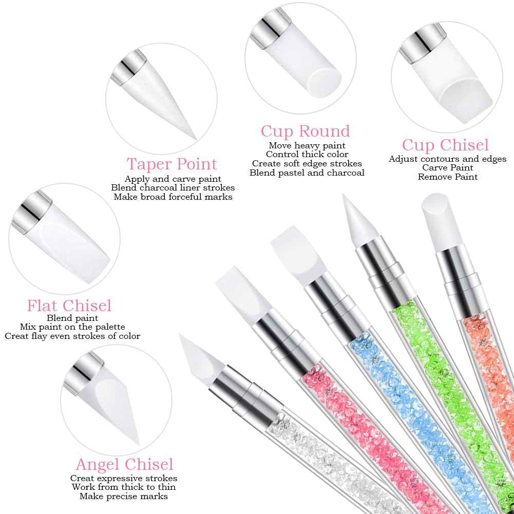 DIYCICO outils pointillage double-face, marquage précis et motifs variés.