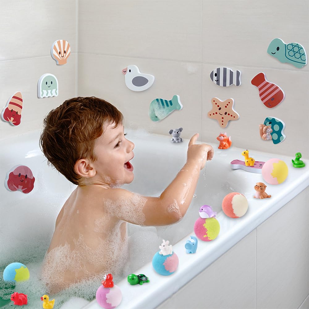 Diydec bombes-bain-experience-bulle-magique: bulles colorées et parfumées pour le moment spa.