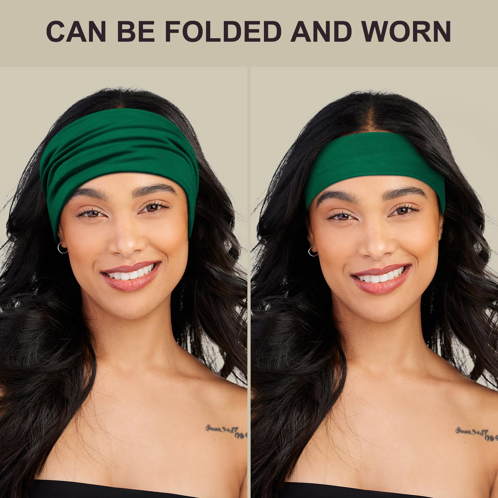 Bandeau DiyJibb longueur environ 9 pouces pour un maintien sûr.