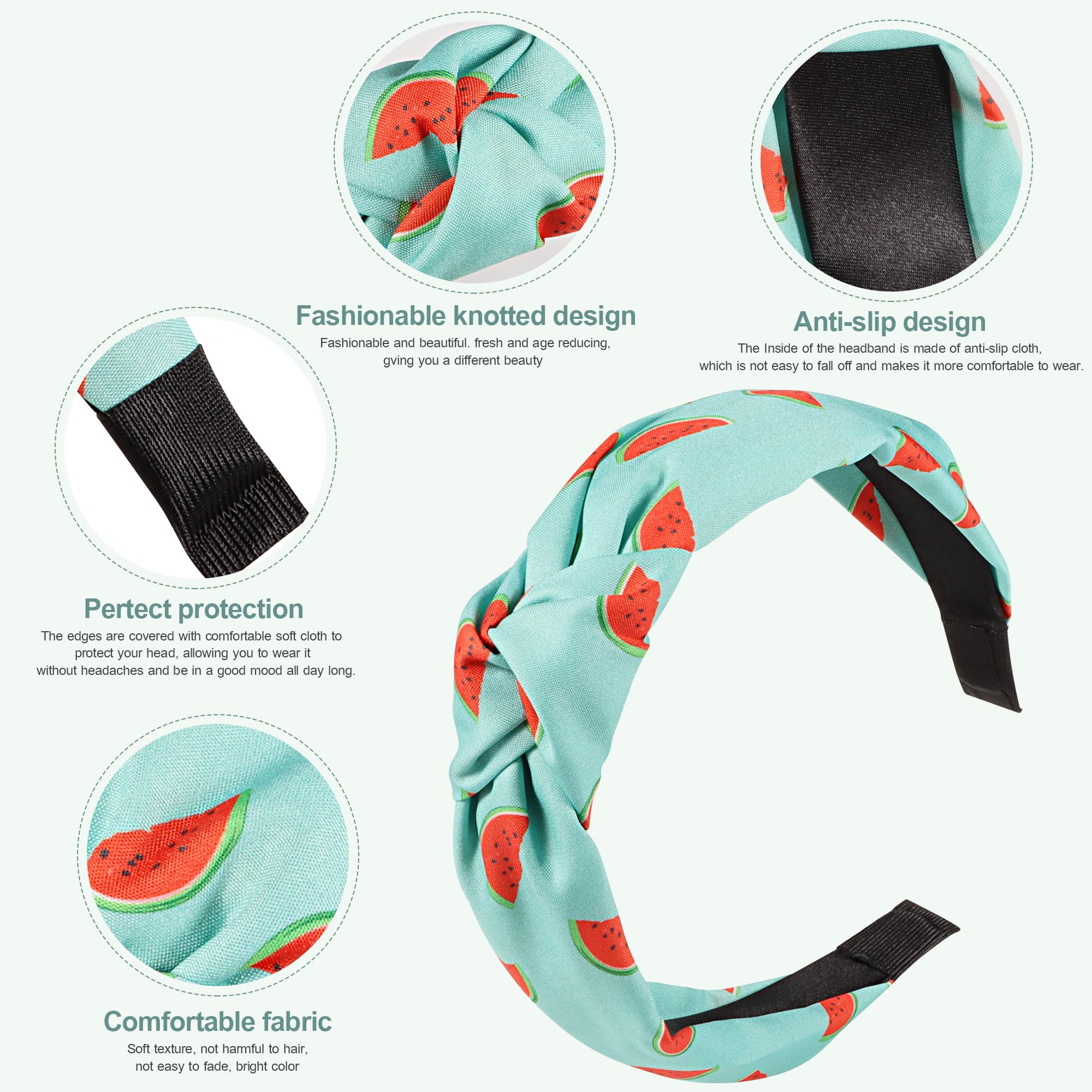 DiyJibb bandeau-cheveux-noeud numéro 3, confort longue durée et maintien.