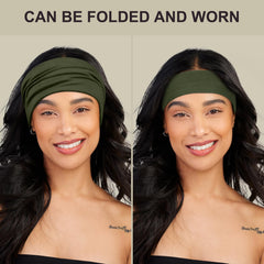 DiyJibb bandeau mode polyvalent, parfait pour sport et routine beauté.