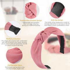DiyJibb bandeau-noeud-noir: accessoire polyvalent pour tous les looks.