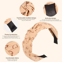 Bandeau DiyJibb noir, robuste et confortable pour toutes les occasions.