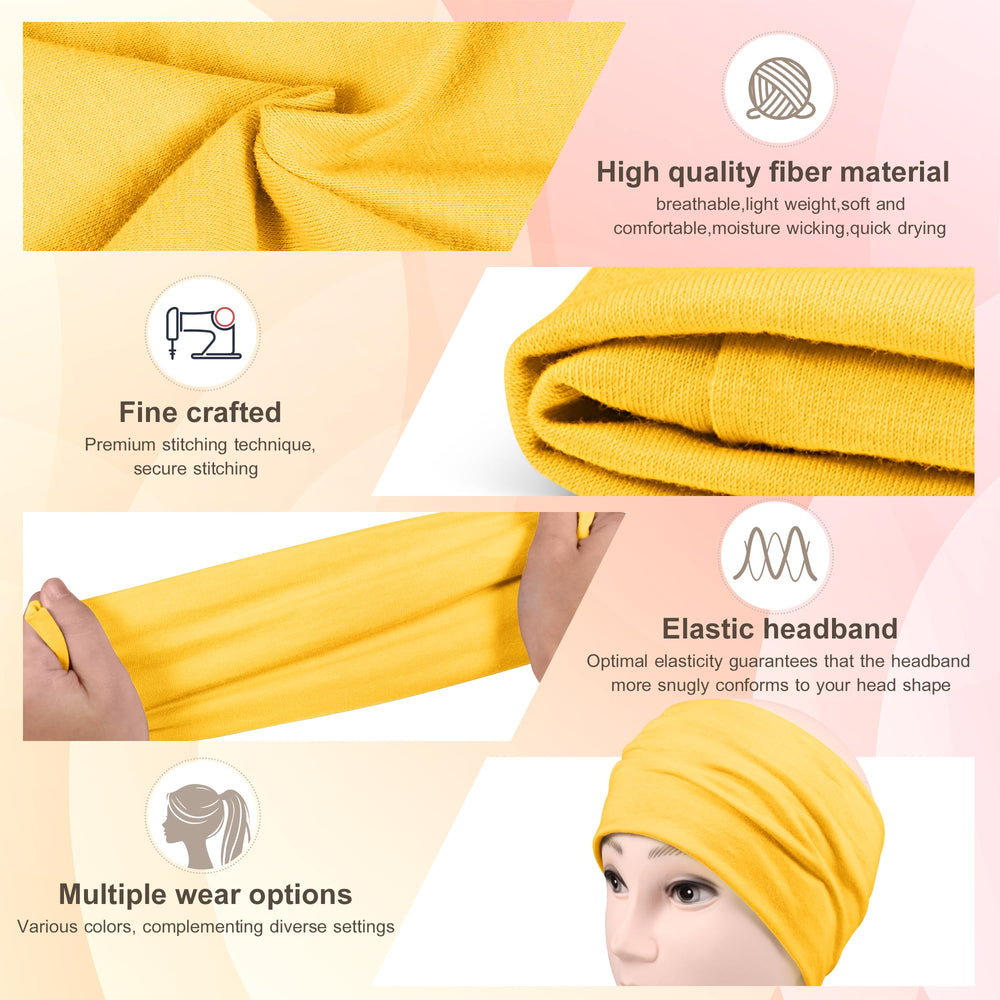 DiyJibb bandeau absorption sudor, visage sec pendant l'entraînement.