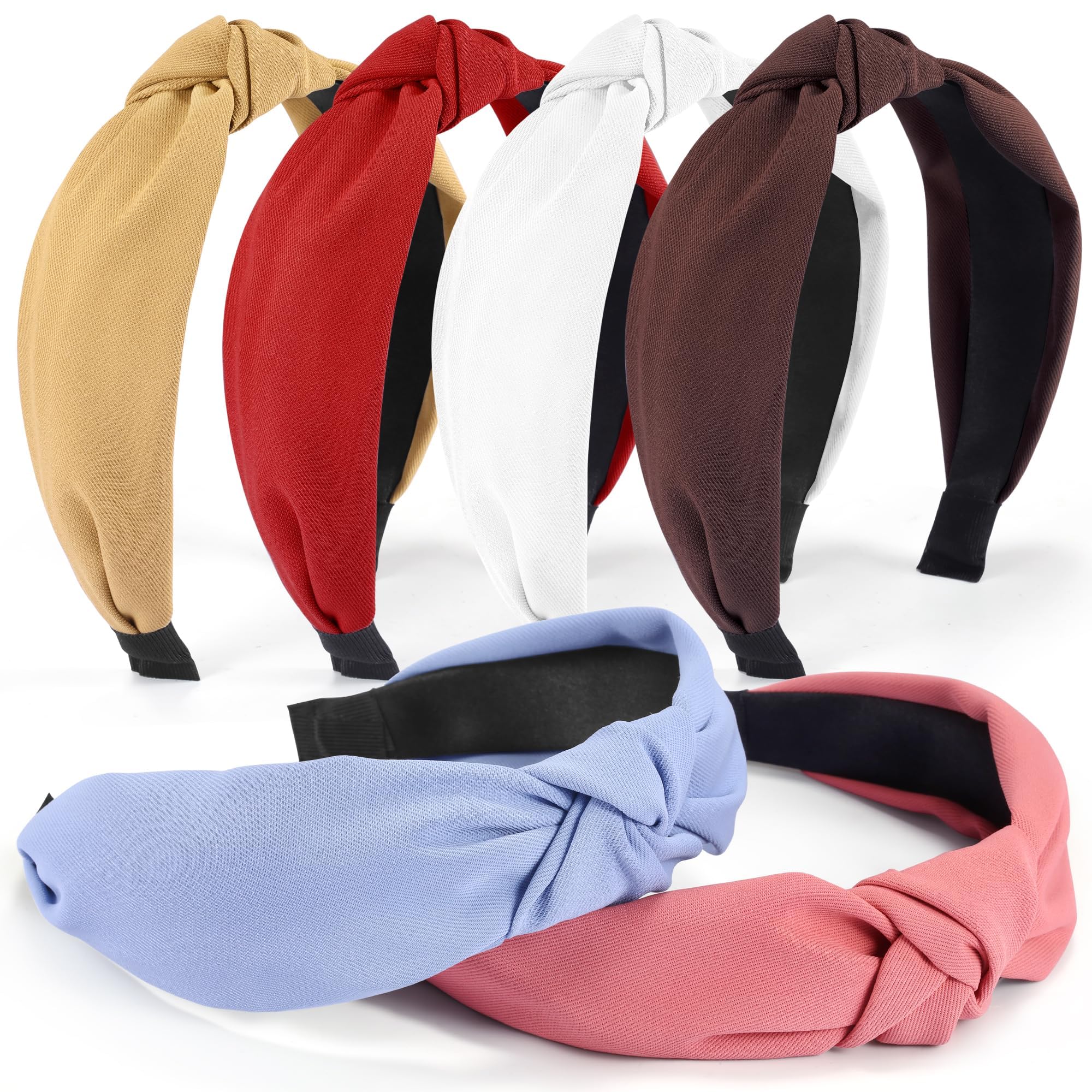 Bandeau DiyJibb pour femme avec nœud turban, confort durable