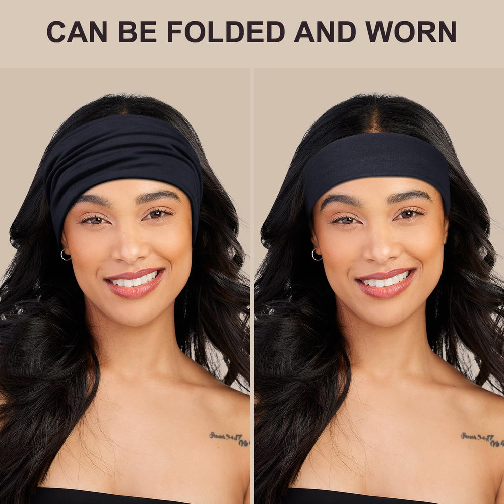 Headband DiyJibb bleu marine pour usage quotidien, élégant et polyvalent