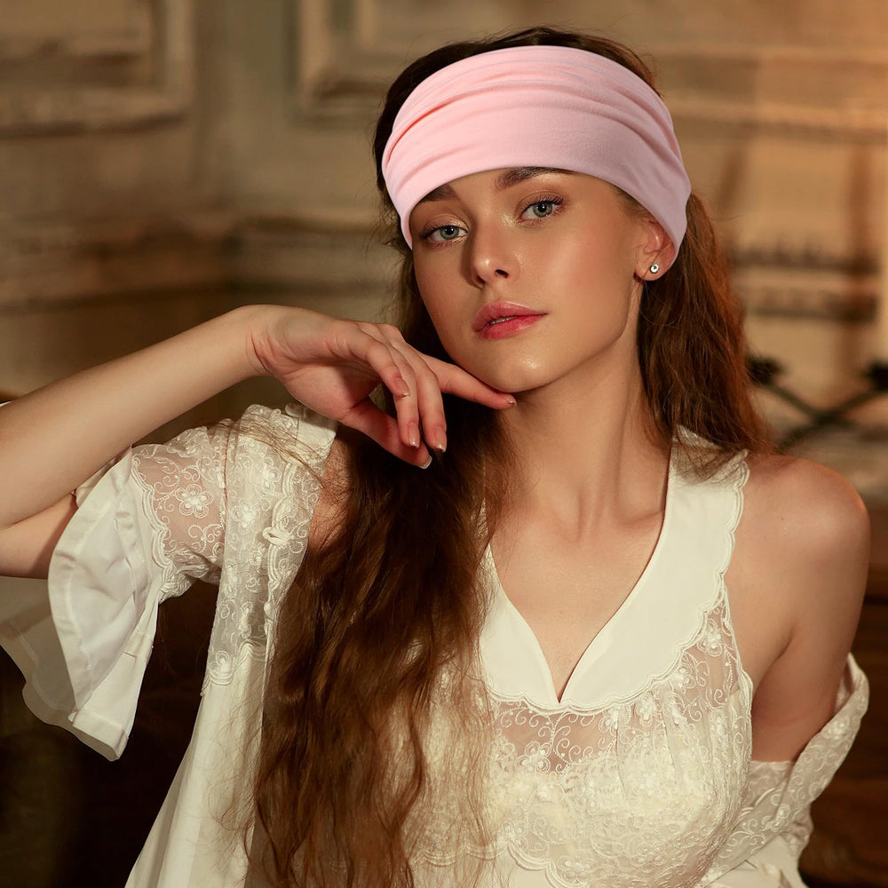Headband DiyJibb vert pour plein air, bande large et ajustable