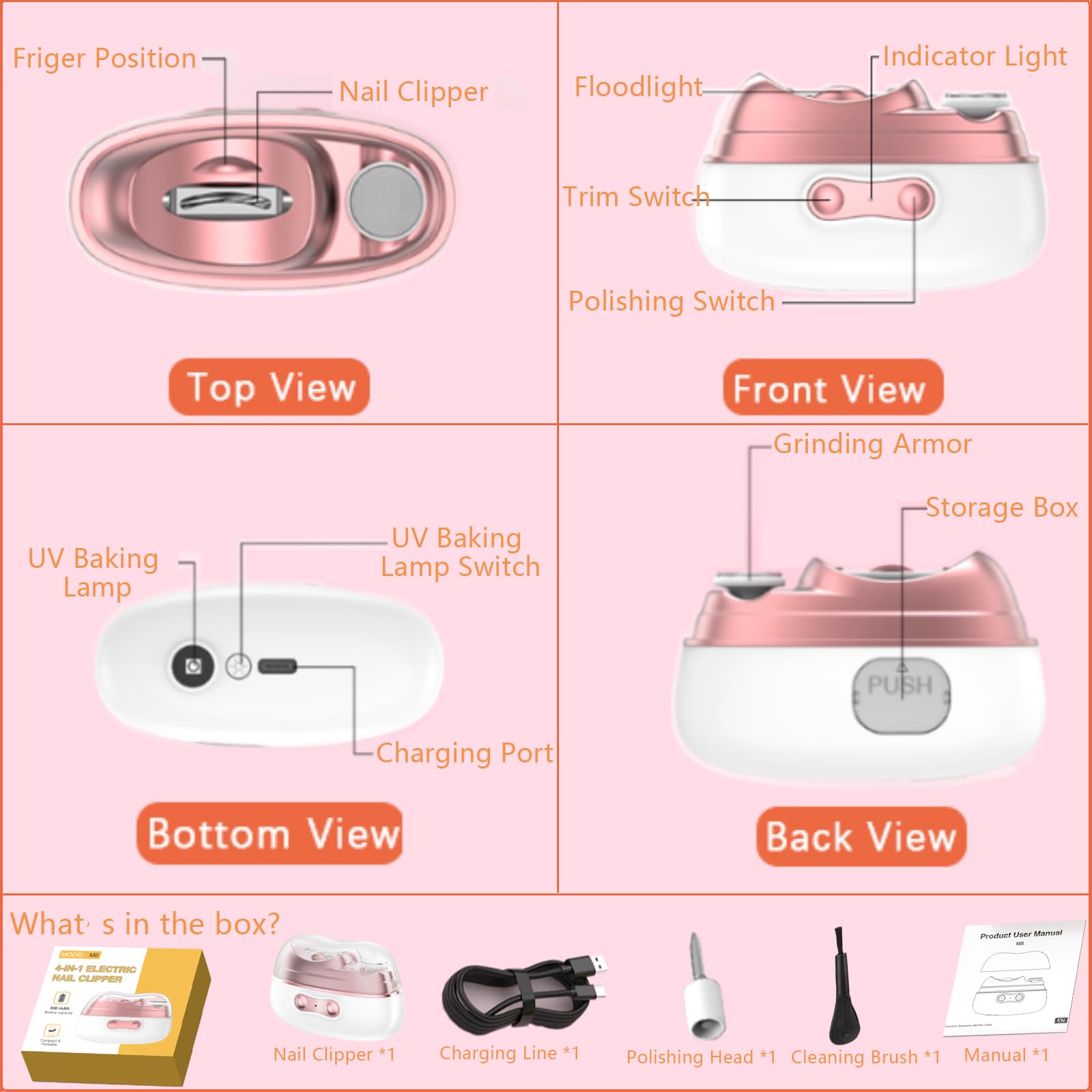 DJ.KEKAO design ergonomique pour une prise en main confortable