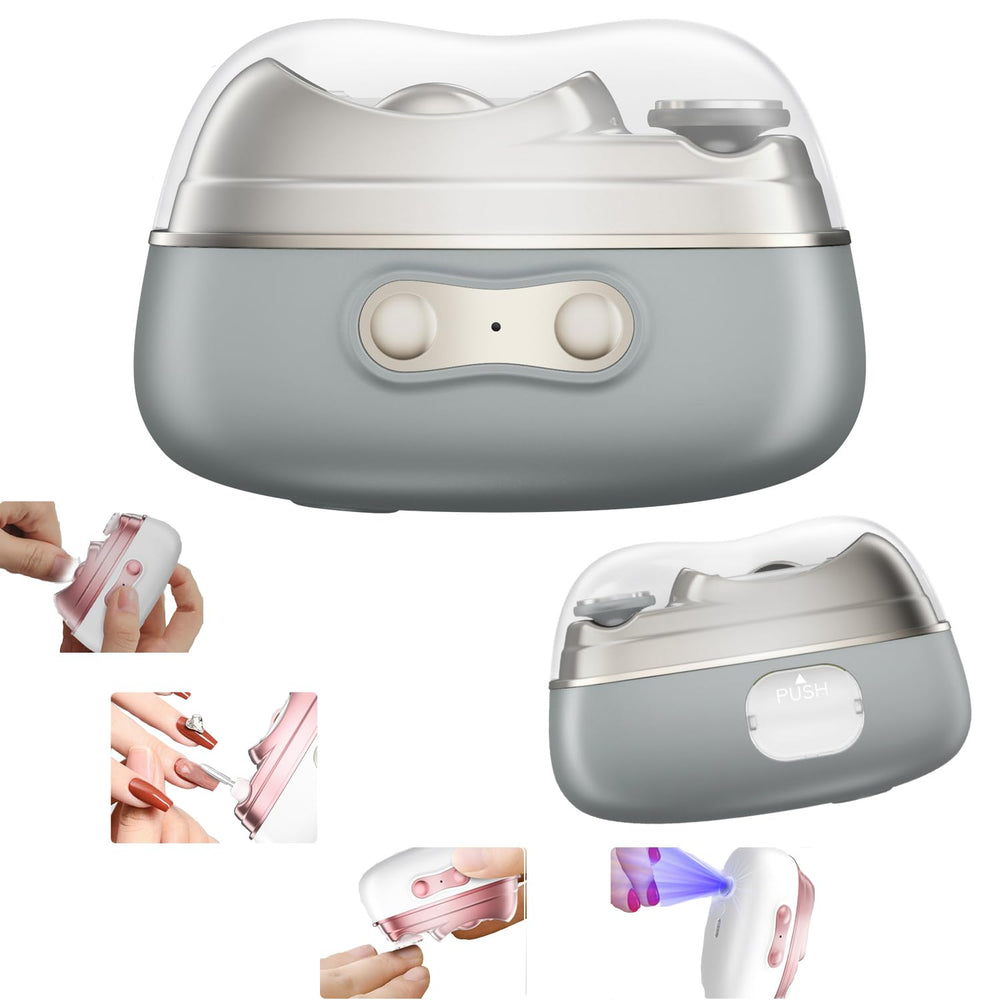 DJ.KEKAO pince-ongles électrique avec lumière LED pour précision