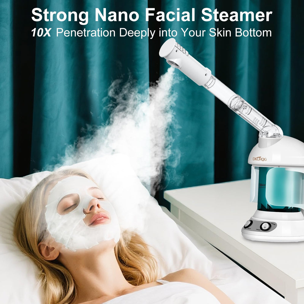 Vapeur ionique DKURQG pour nettoyer les pores en profondeur.