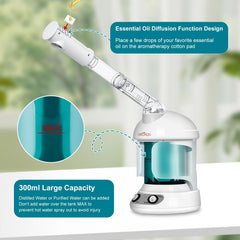 Vapeur ozone DKURQG offre une atomisation fine et un nettoyage approfondi.