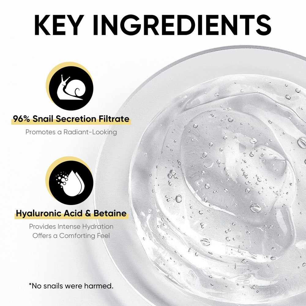DLWUEN Sérum mucin escargot — ingrédient sourcé de façon éthique et durable.