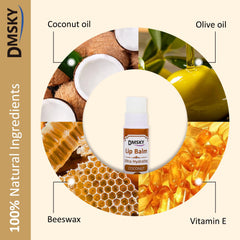 Baume lèvres DMSKY mangue — parfum fruité et hydratation longue durée