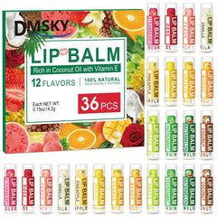 Baume lèvres DMSKY dans coffret ensemble, hydratation longue durée pour lèvres sèches.