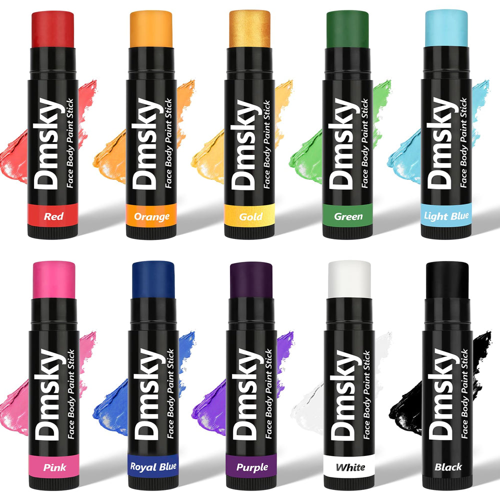 Dmsky Eye Black Stick en action sur le visage