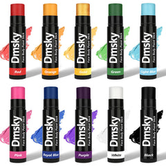 Dmsky Eye Black Stick en action sur le visage