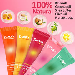 Dmsky lip gloss bulk: tubes transparents offrant un éclat naturel.