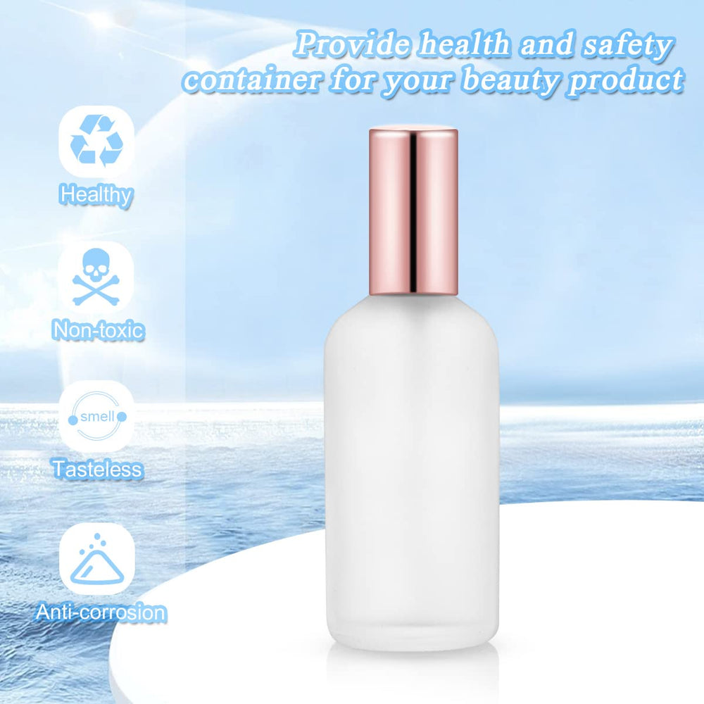 DMuuuDM Ensemble 6 bouteilles, pratique pour organiser vos liquides en voyage.