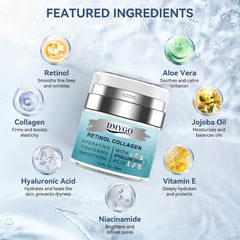 DMYGO Crème hydratation profonde – pénètre rapidement et lisse les ridules.