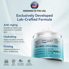 DMYGO Crème texture légère non grasse – absorption rapide pour quotidien matin et soir.