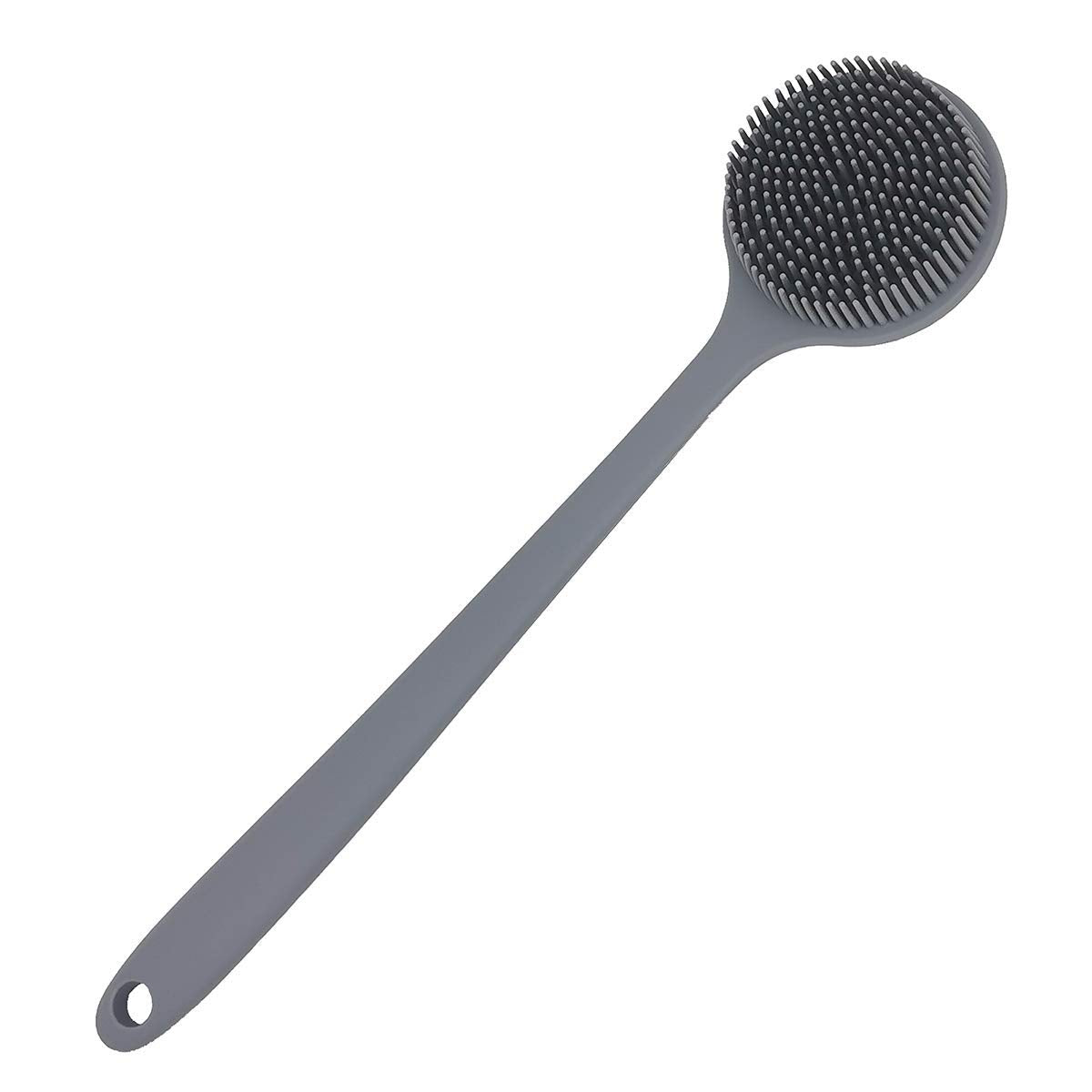 DNC brosse-dos silicone manche longue pour reach facile et hygiène complète.