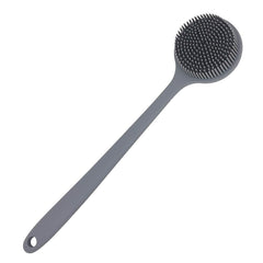 DNC brosse-dos silicone manche longue pour reach facile et hygiène complète.