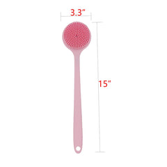 Brosse DNC silicone douce pour une friction agréable pendant la douche.