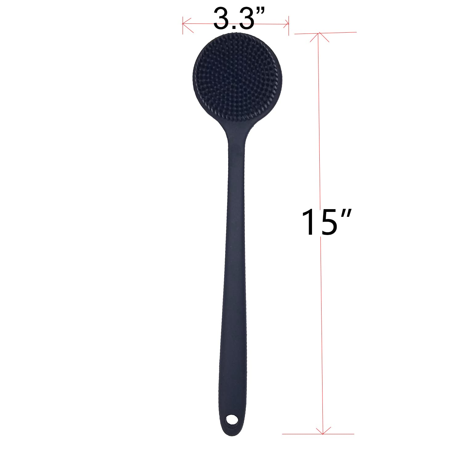 Brosse DNC avec zones de massage pour cou et mollets