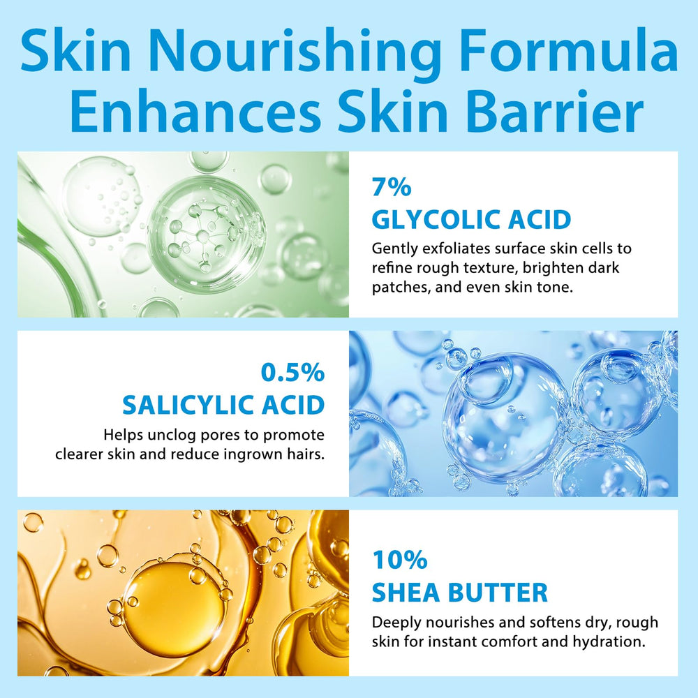DNQYWODQ bâton exfoliant corps zones cibles bras-jambes pour texture douce
