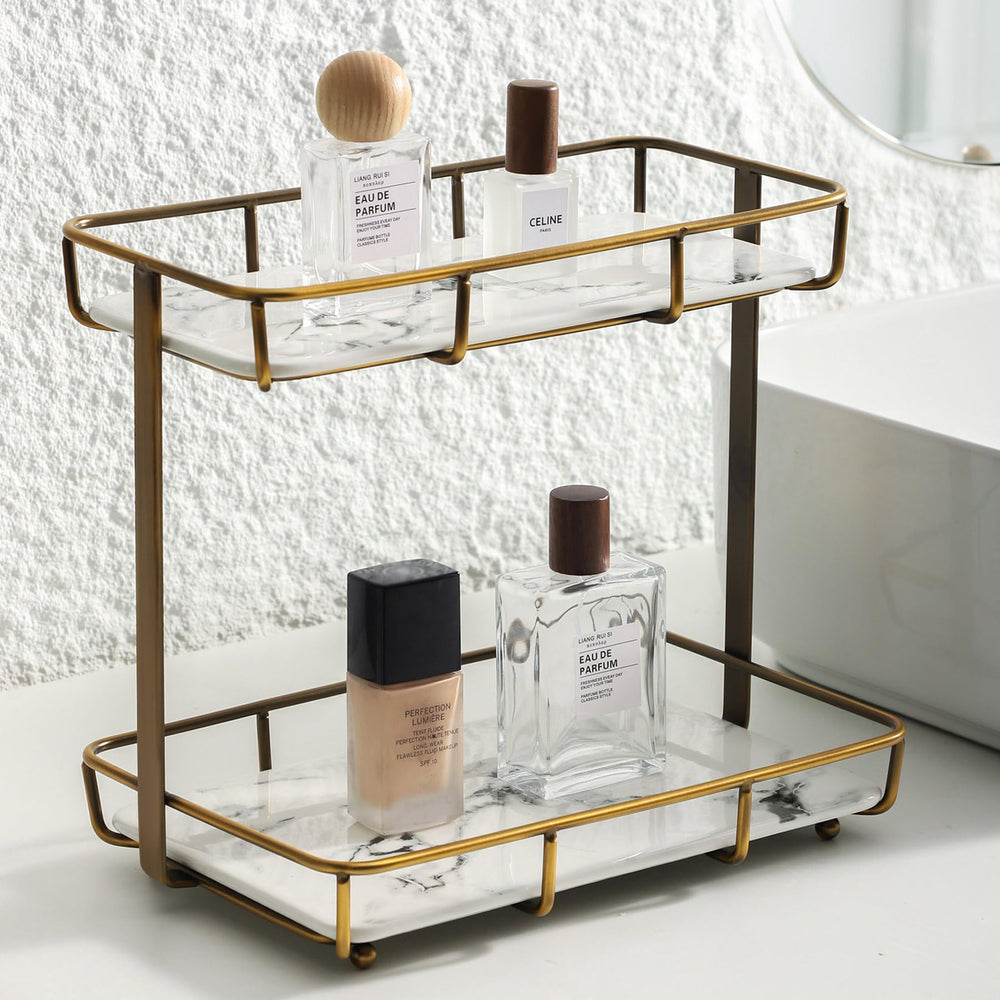 Dobbyby organisateur comptoir, rangement pratique pour cosmétiques et parfums.