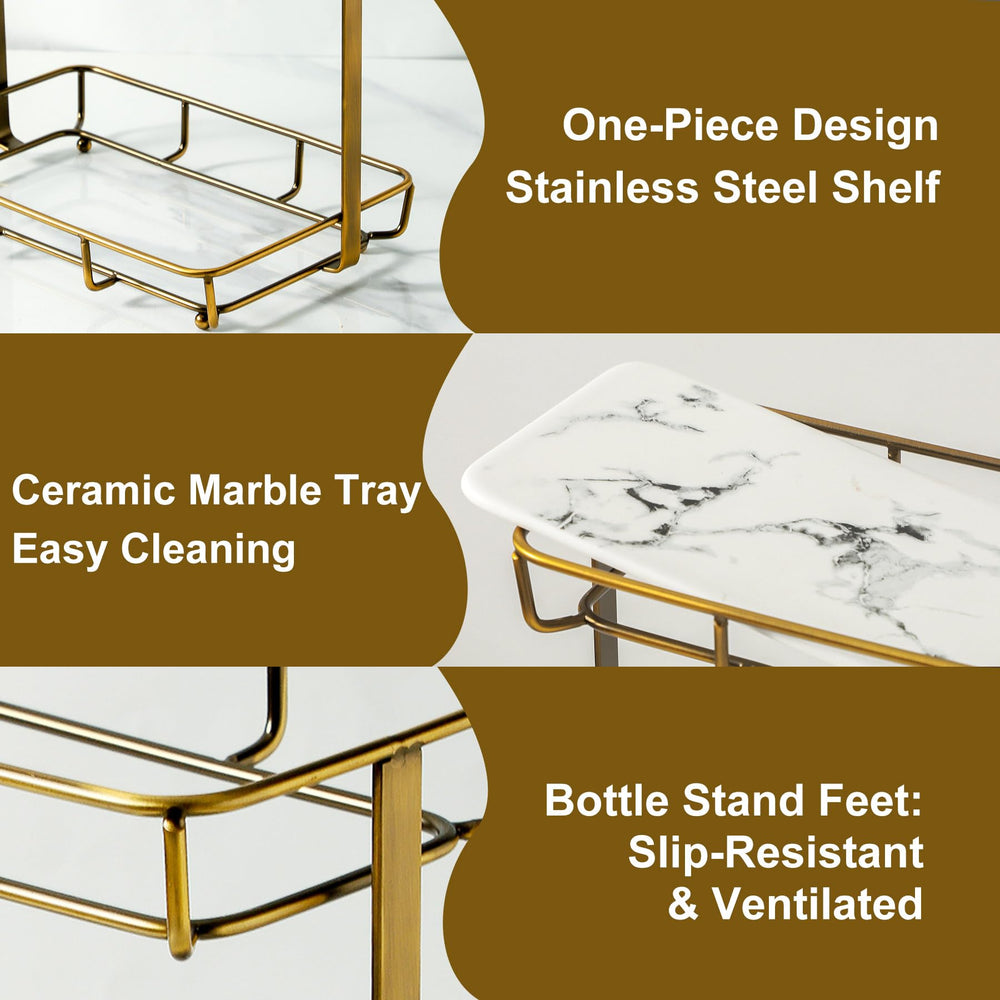 Dobbyby plateaux céramique marbre blanc, finition luxueuse et nettoyage facile.