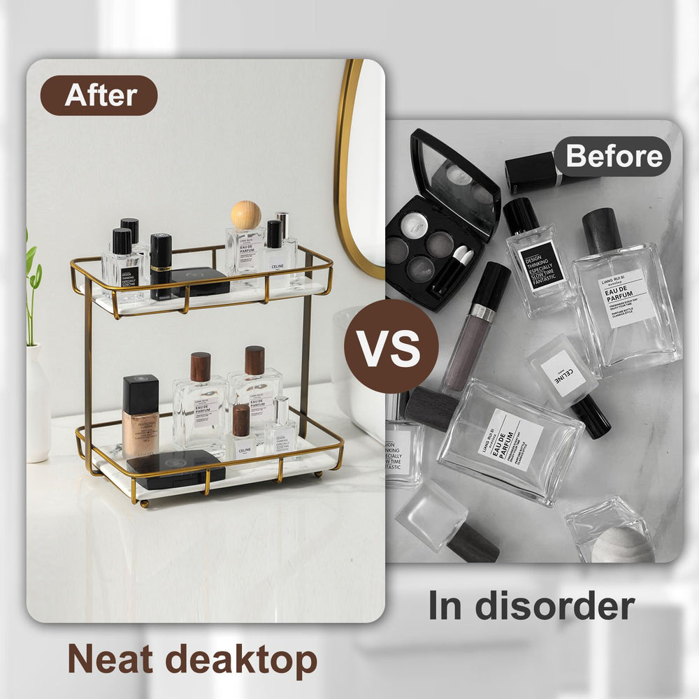 Dobbyby rangement cosmétiques, grande capacité pour crèmes et sérums.