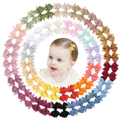 Doboi barrette cheveux bébé 2 pouces rouge, maintien sûr et confort.