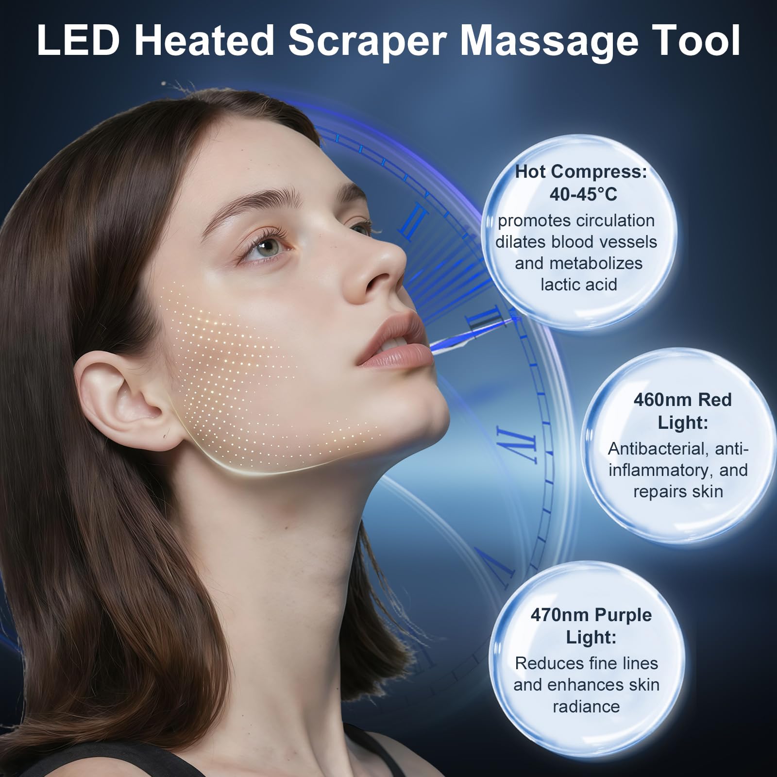 DOCEPERT vibration — 3 vitesses pour dénouer les muscles.