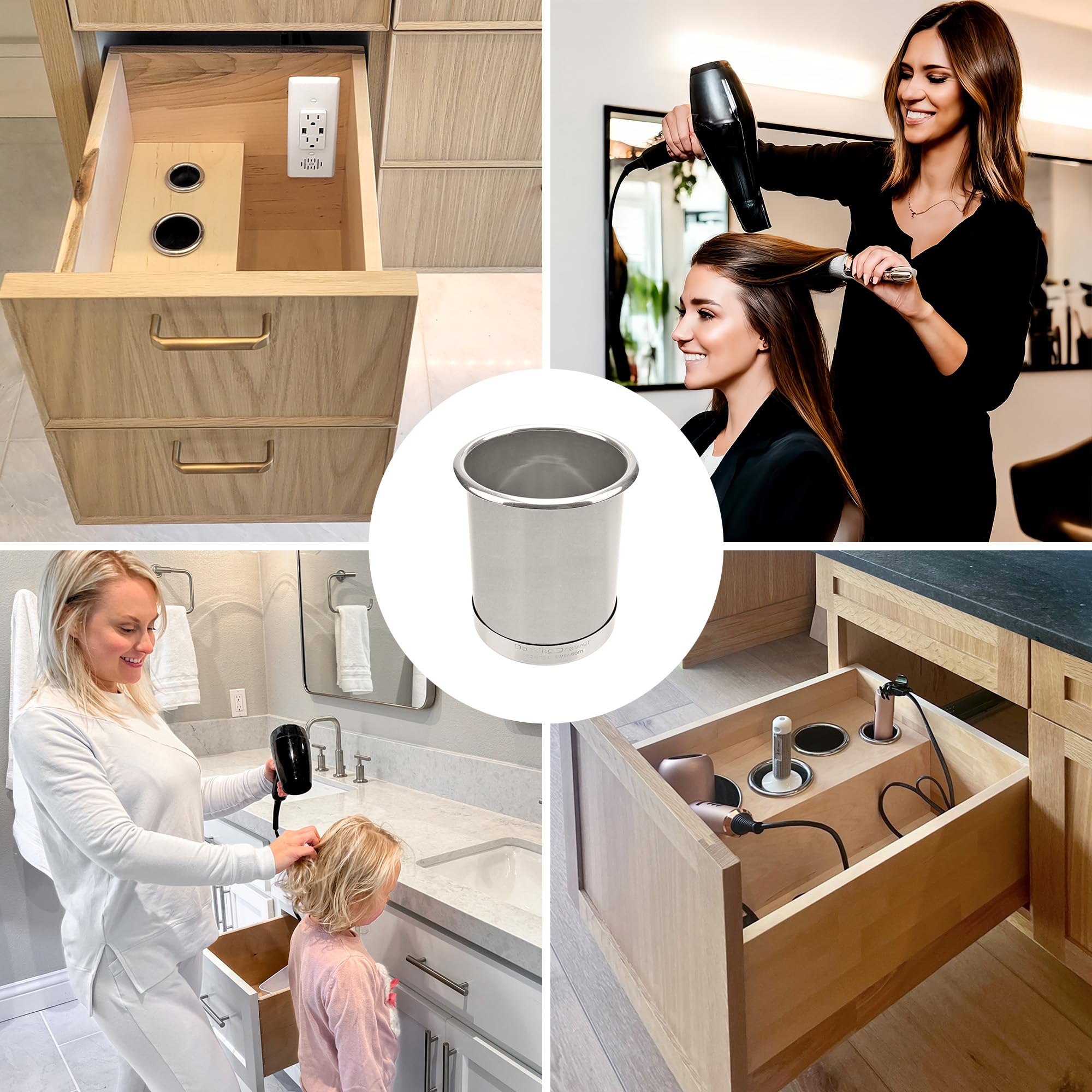 Docking Drawer compatible Dyson et autres outils coiffure