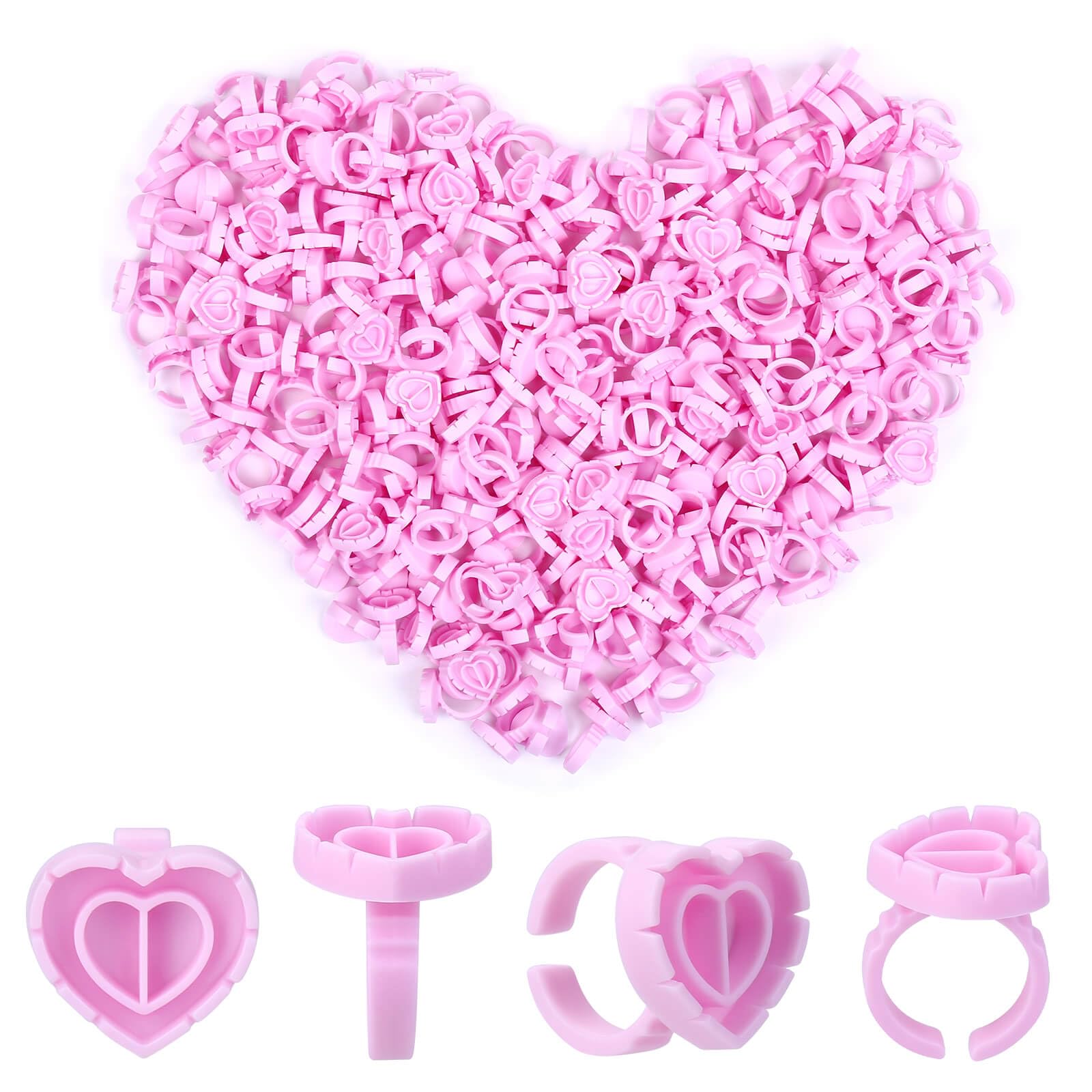 DOCLWF gobelets-colle cils: gobelets durables et faciles à nettoyer pour extensions de cils.
