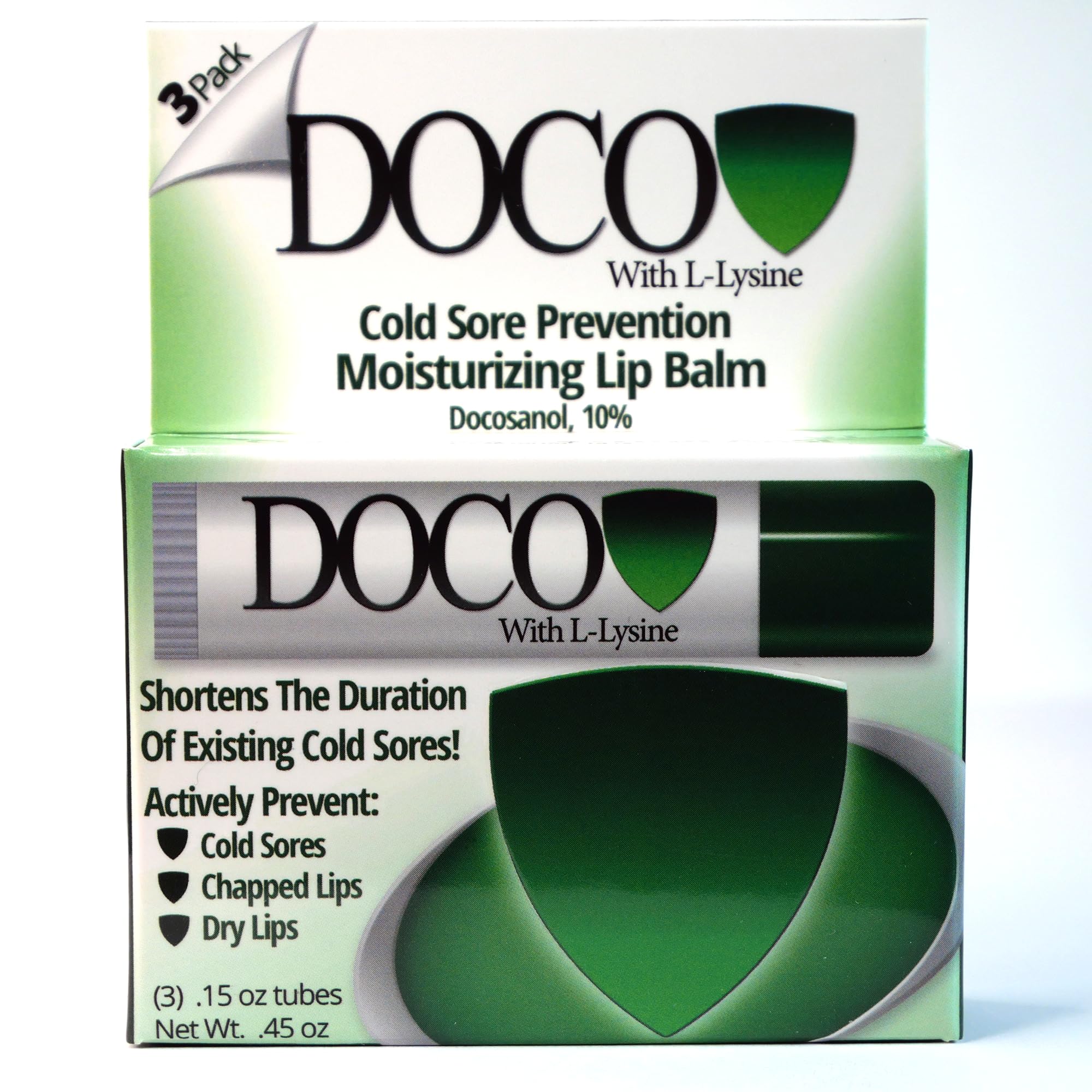 DocoShield Utilisation quotidienne: rituel simple pour lèvres plus confortables.