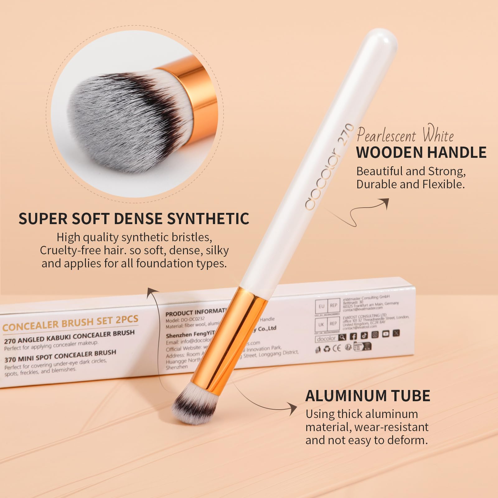 docolor brosse correcteur nez-contours pour contours du nez et narines.