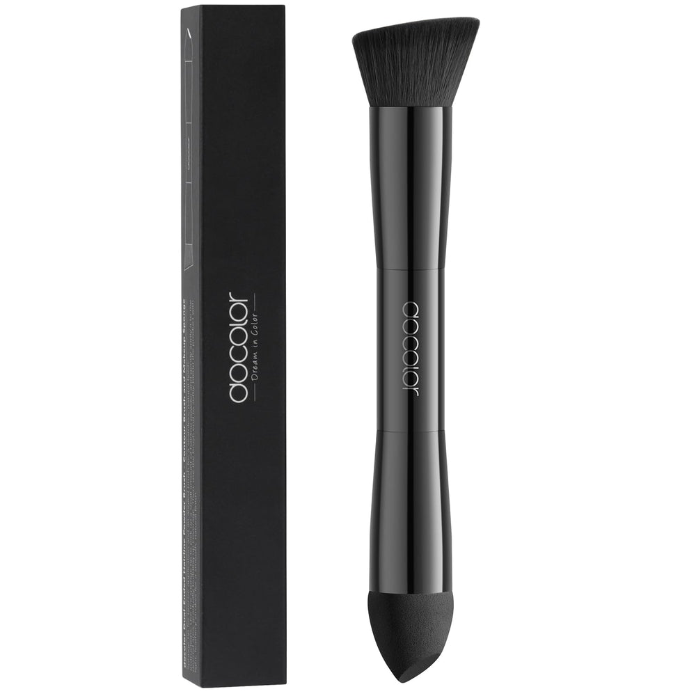 Docolor brosse poudre ligne cheveux, précision d'application avec la pointe-éponge.